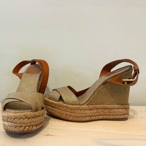Tory Burch Wedge Sandals – Size 7.5, Brand New Condition